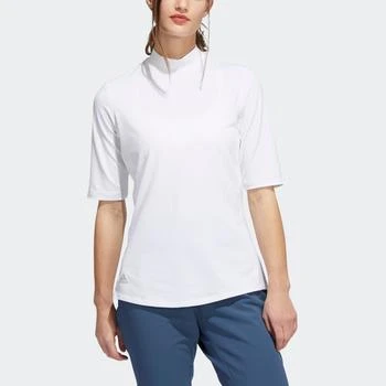 Adidas | Women's adidas Essentials Mock Polo Shirt,商家Premium Outlets,价格¥98
