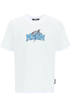 MSGM | Msgm logo print t-shirt商品图片,6.5折
