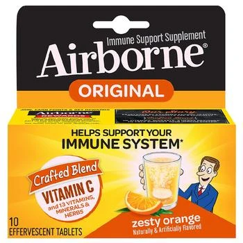 Airborne | VC泡腾片 维生素C支持免疫 橘子味,商家Walgreens,价格¥83