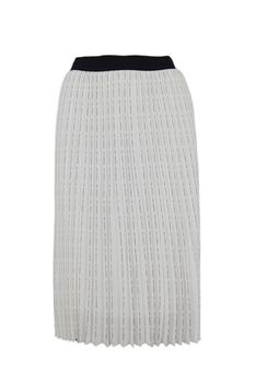 推荐Karl Lagerfeld Pleated Skirt With Logo商品