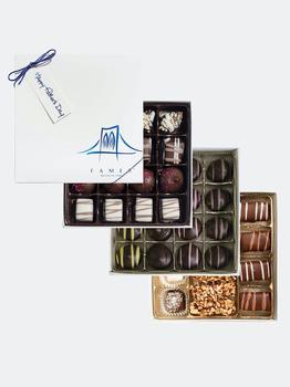 商品Chocolate Gift Box 3 Pack, Dairy Free, Kosher.图片