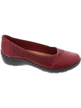 Clarks | Cora Iris Womens Leather Slip On Loafers 