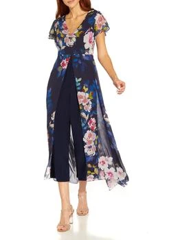 推荐Womens Floral Overlay Jumpsuit商品