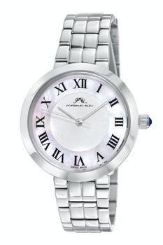 推荐Helena Women's White and Silver Bracelet watch, 1071AHES Silver (Grey) 36MM商品