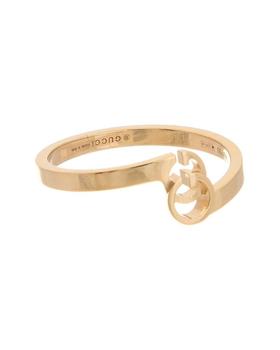 商品Gucci | Gucci Gold Over Silver Heart Trademark Ring,商家My Lux Outlet,价格¥7902图片