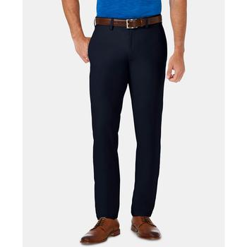 商品Haggar | Men's Cool 18 Pro Slim-Fit 4-Way Stretch Moisture-Wicking Non-Iron Dress Pants,商家Macy's,价格¥323图片