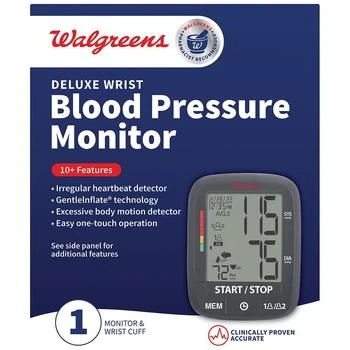 Walgreens | Deluxe Wrist Blood Pressure Monitor,商家Walgreens,价格¥399