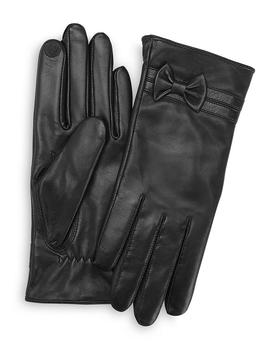 ROYCE New York, ROYCE New York | Lambskin Leather Tech Gloves商品图片 额外7.5折, 额外七五折