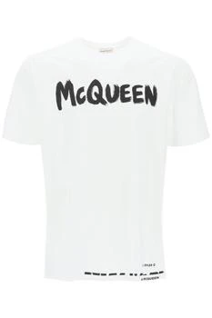 Alexander McQueen | McQueen Graffiti T-shirt 6.7折, 独家减免邮费
