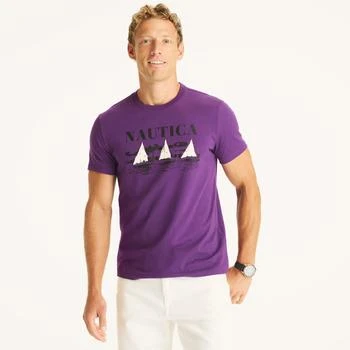 Nautica | Mens Keep Calm Graphic T-Shirt,商家Premium Outlets,价格¥117