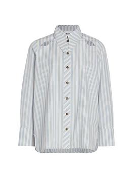 推荐Striped Cut-Out Shirt商品