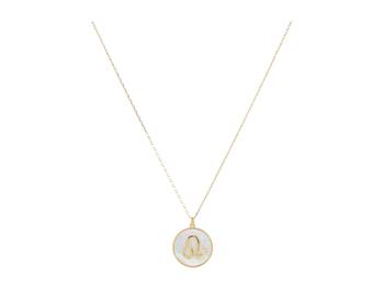 Kate Spade | In The Stars Mother-of-Pearl Leo Pendant Necklace商品图片,7.6折, 独家减免邮费