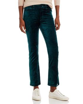 Paige, Paige | Cindy High Rise Straight Leg Twisted Seam Ankle Jeans in Mdnt Cyn商品图片 
