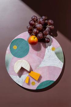 商品GAURI KOHLI | Brilliance Marble Cheese Board 12",商家Verishop,价格¥994图片