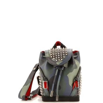 [二手商品] Christian Louboutin | Explorafunk Keyring Crossbody Bag Spiked Leather,商家Premium Outlets,价格¥5973