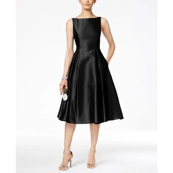 Adrianna Papell | Boat-Neck A-Line Dress 