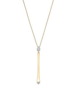 商品Sara Weinstock | Unity Reverie 18K Yellow Gold & Diamond Pendant Necklace,商家Saks Fifth Avenue,价格¥32228图片