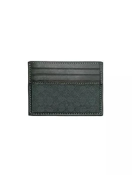Coach | Jacquard Leather Card Case,商家Saks Fifth Avenue,价格¥553