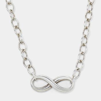 推荐Tiffany & Co. Sterling Silver Infinity Pendant Necklace商品
