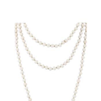 商品A Blonde and Her Bag | White Jade Crystal Beaded Necklace,商家Verishop,价格¥294图片
