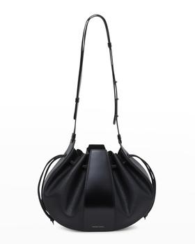 推荐Lilium Calfskin Drawstring Shoulder Bag商品