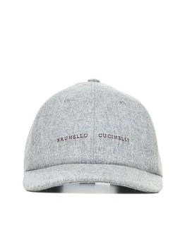 Brunello Cucinelli | Brunello Cucinelli Hats in Grey,商家Modayn,价格¥3259