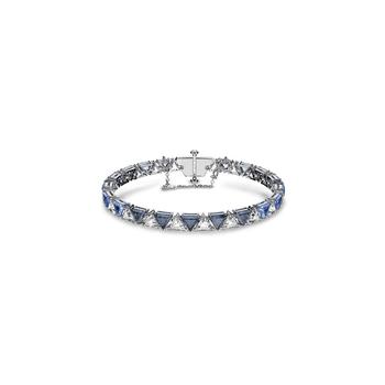 施华洛世奇手链直邮, Swarovski | Millenia Bracelet with Triangle Swarovski Zirconia商品图片 