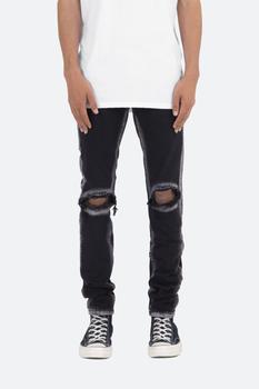 mnml m1, MNML | M340 Chalk Slim Denim - Black/White商品图片 5折