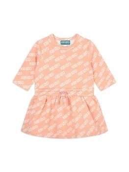 推荐Baby Girl's & Little Girl's Logo Print Sweatshirt Dress商品