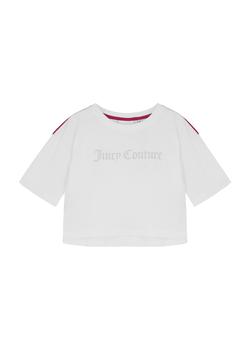 Juicy Couture | KIDS White logo cotton T-shirt (9-16 years)商品图片,