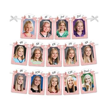 商品Big Dot of Happiness | Rose Gold Grad - DIY Graduation Party Decor - Picture Display - Photo Banner,商家Macy's,价格¥115图片