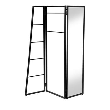 商品Sparrow & Wren | Birdsall Black Coat Rack Stand with Mirror,商家Bloomingdale's,价格¥7246图片