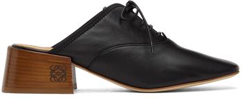 Loewe | 黑色 Slip-On 穆勒鞋商品图片,