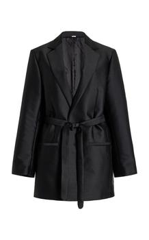 推荐Toteme - Women's Belted Evening Blazer - Black - EU 32 - Moda Operandi商品