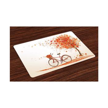 商品Ambesonne | Bicycle Place Mats, Set of 4,商家Macy's,价格¥210图片