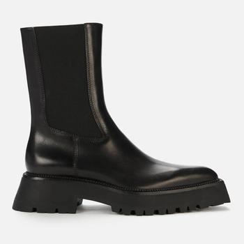 alexander wang鞋, Alexander Wang | Alexander Wang Women's Presley Leather Chelsea Boots - Black商品图片 4折