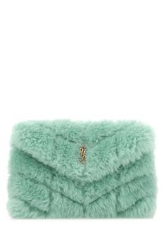 了解ysl小粉条, Yves Saint Laurent | Saint Laurent Puffer Shearling Small Pouch商品图片 9.6折