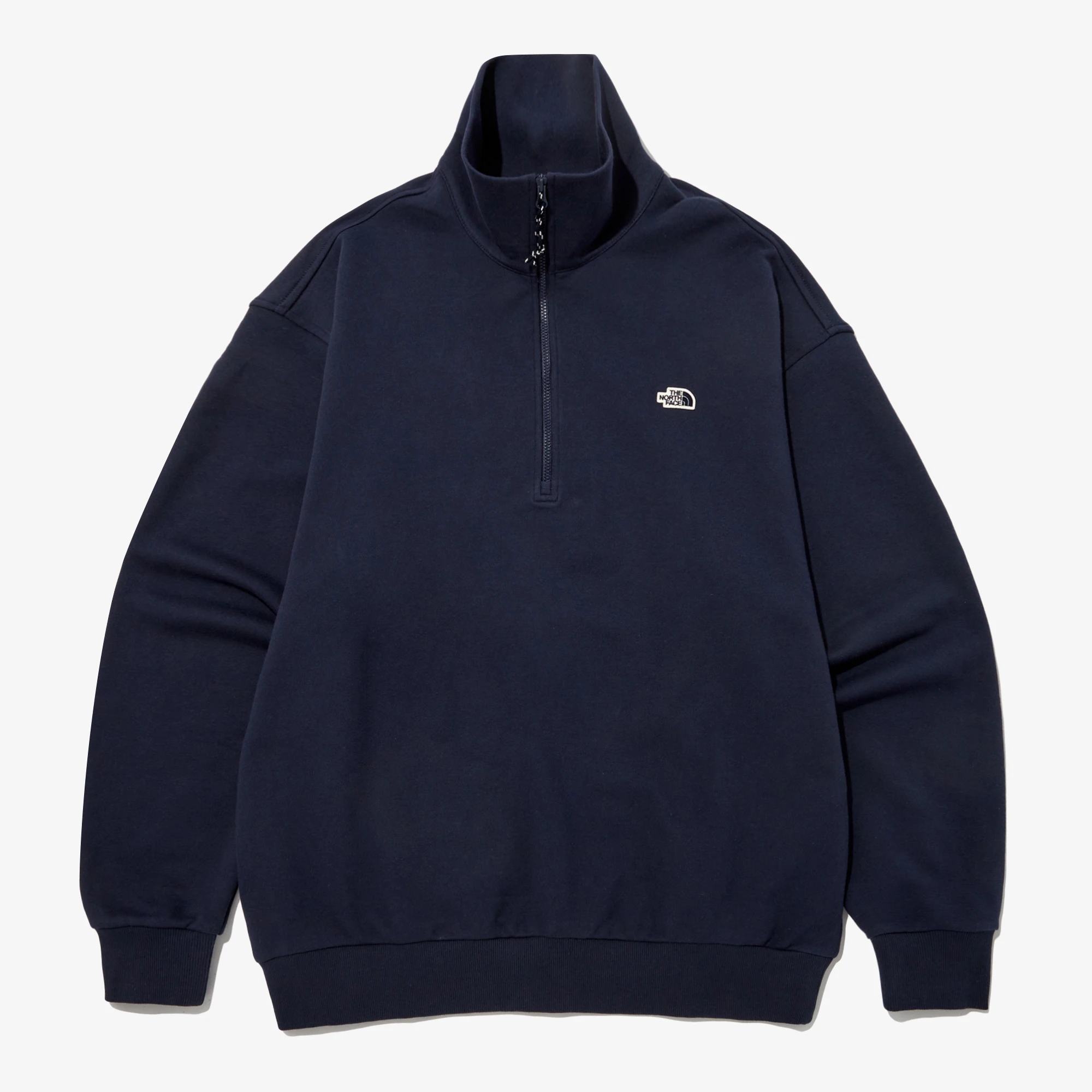 推荐【Brilliant|北面特惠】北面半拉链运动衫 HALF ZIP UP SWEATSHIRTS DARK_NAVY NM5MP03C商品