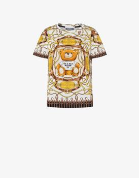 Moschino | Military Teddy Scarf Jersey T-shirt商品图片,