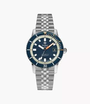 ZODIAC | Men's Compression Automatic, Stainless Steel Watch,商家Premium Outlets,价格¥6814