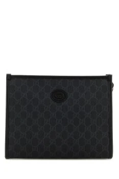 Gucci | Gucci 男士手拿包 67295692TCN1000 黑色,商家Beyond Moda Europa,价格¥4962