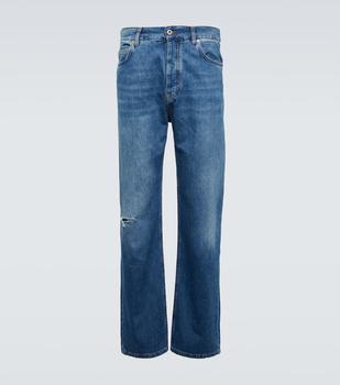 Loewe | High-rise straight jeans商品图片,