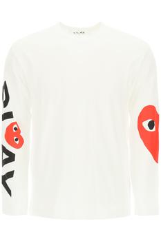 推荐Comme des garcons play long-sleeved t-shirt with logo print商品