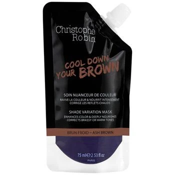 Christophe Robin | Christophe Robin Shade Variation Mask - Ash Brown Pocket 75ml 