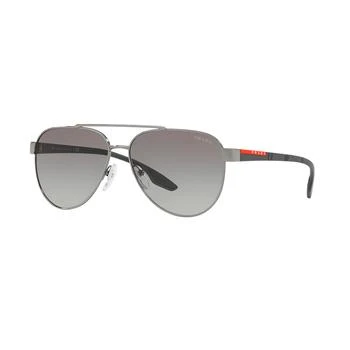 推荐Prada Linea Rossa   Unisex Pilot Sunglasses商��品