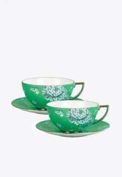 Wedgwood | Jasper Conran Tea Cup and Saucer - Set of 2,商家Thahab,价格¥1398
