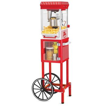 商品Nostalgia | KPM200CART Vintage 2.5-Ounce Popcorn Cart - 45 Inches Tall,商家Macy's,价格¥1145图片