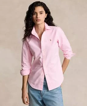 Ralph Lauren | 女款柔软棉质牛津修身衬衣,商家Macy's,价格¥947
