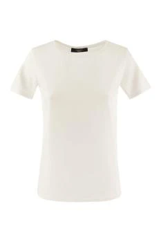 Weekend Max Mara | MULTIB - Cotton T-shirt 2425976011600 001 001,商家La Vita HK,价格¥372