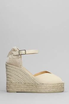 CASTAÑER | Castañer Wedges in Beige,商家Modayn,价格¥1184